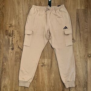 NWT Adidas Feel Cozy Cargo Joggers